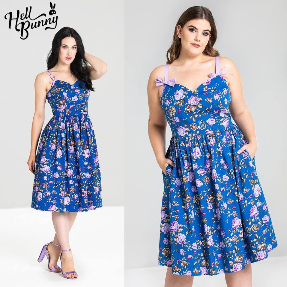 Hell Bunny Violetta 50s Dress 3XL